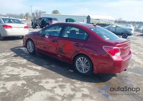 2012 Subaru Impreza 2.0I Premium z USA, uszkodzony, nr VIN JF1GJAF64CH029946